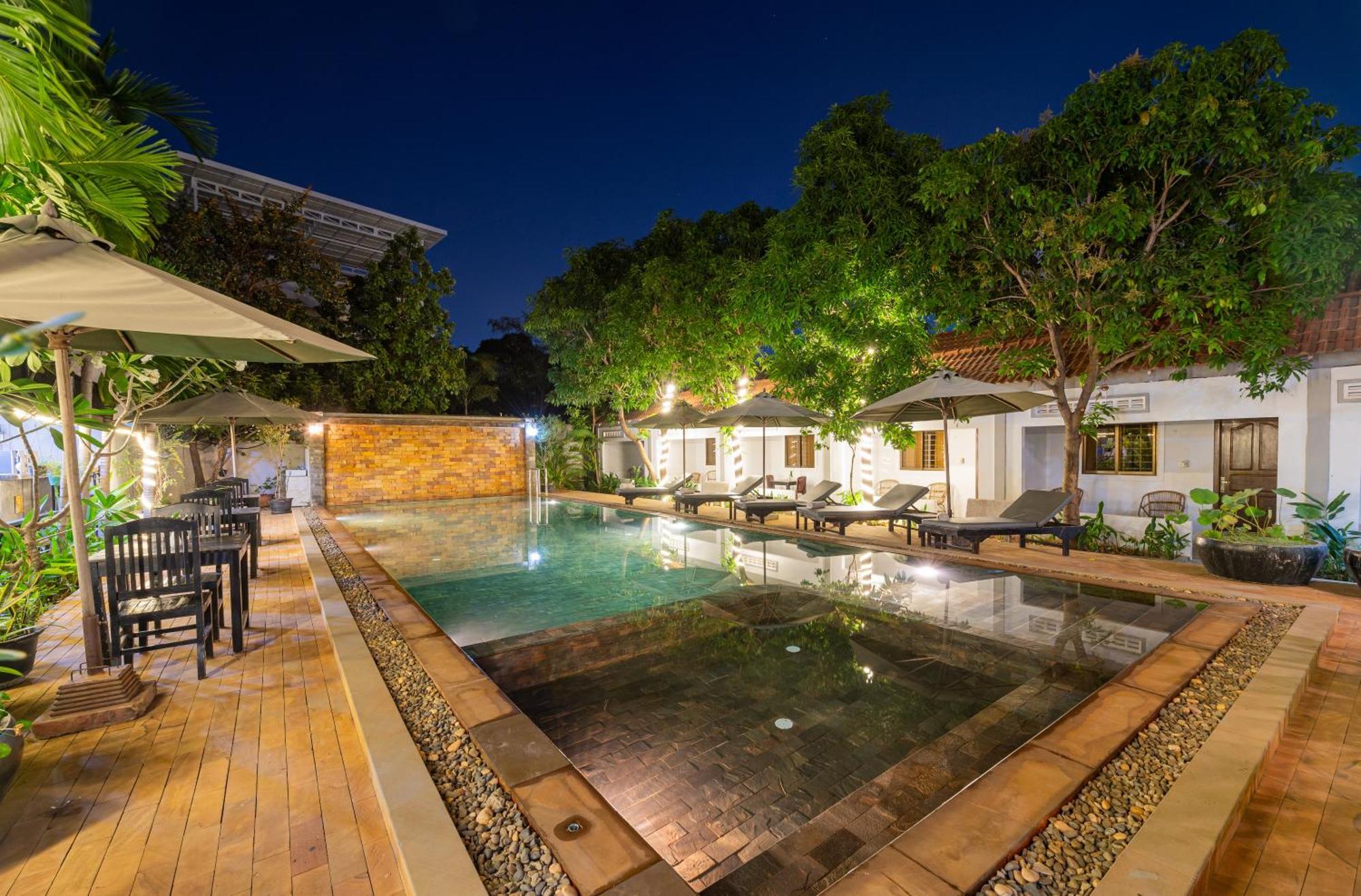 Damnak Soksan Hotel Siem Reap Zewnętrze zdjęcie