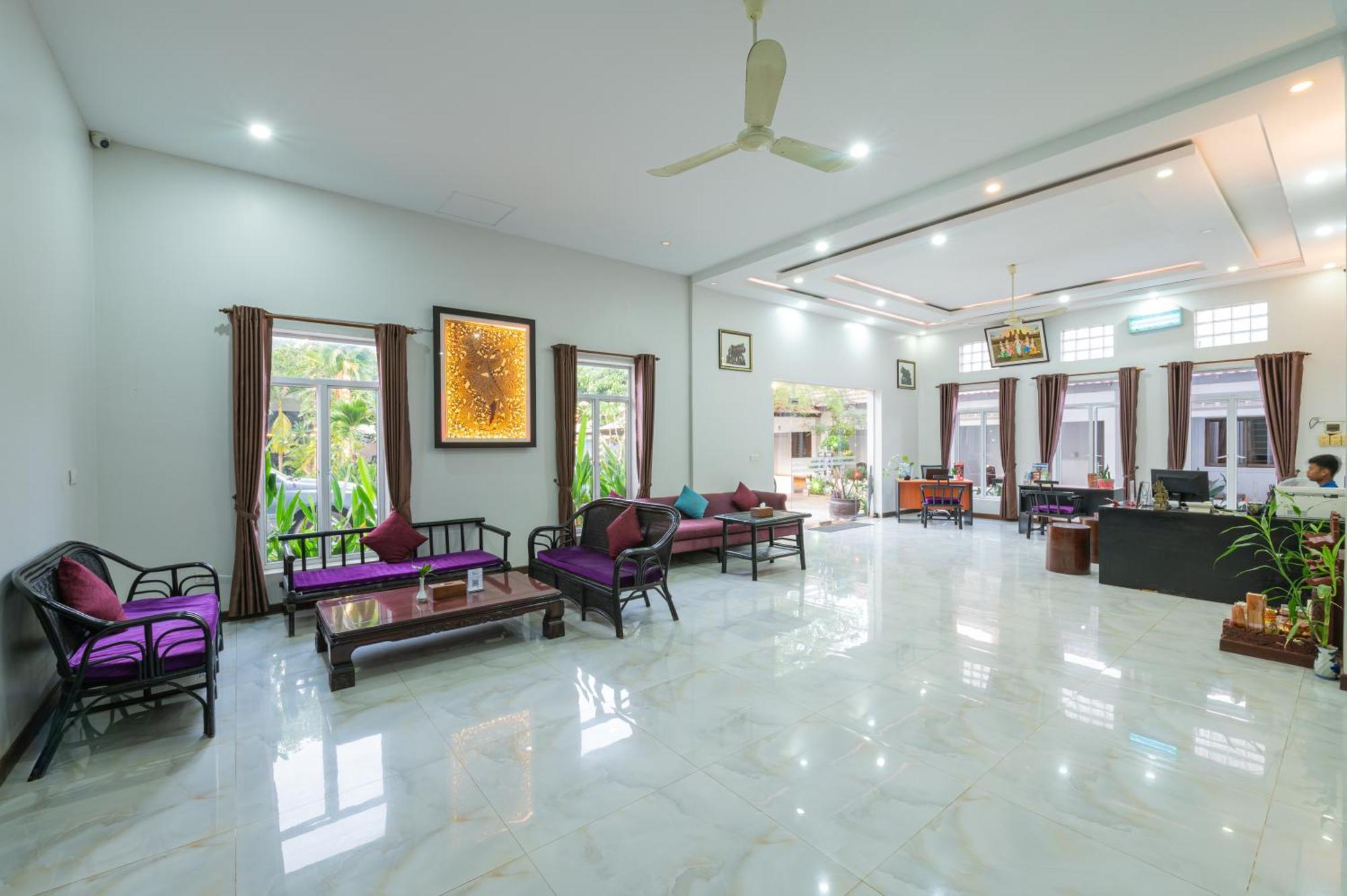 Damnak Soksan Hotel Siem Reap Zewnętrze zdjęcie