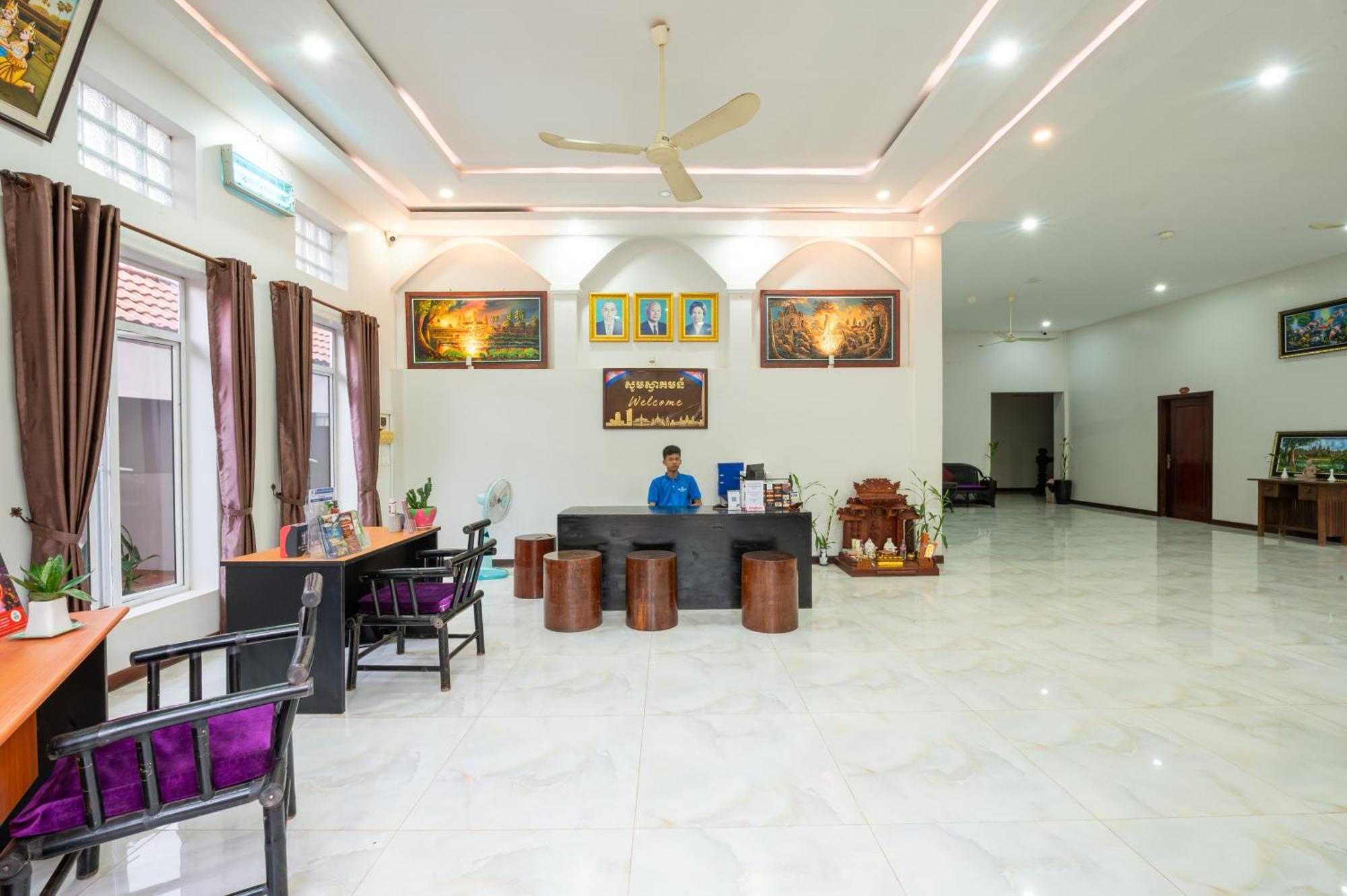 Damnak Soksan Hotel Siem Reap Zewnętrze zdjęcie