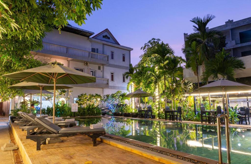 Damnak Soksan Hotel Siem Reap Zewnętrze zdjęcie